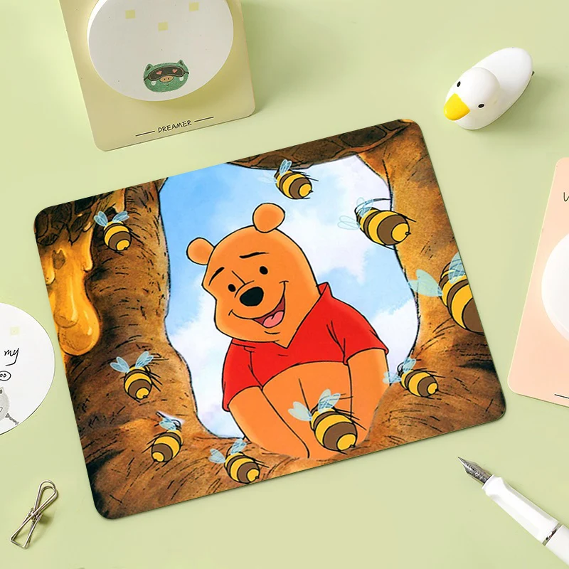 Disney Winnie the Pooh Anti-Slip Gaming Mouse Pad Gamer Desk Mat Keyboard Pad Decoration Mause Pad Writing Desk Mats