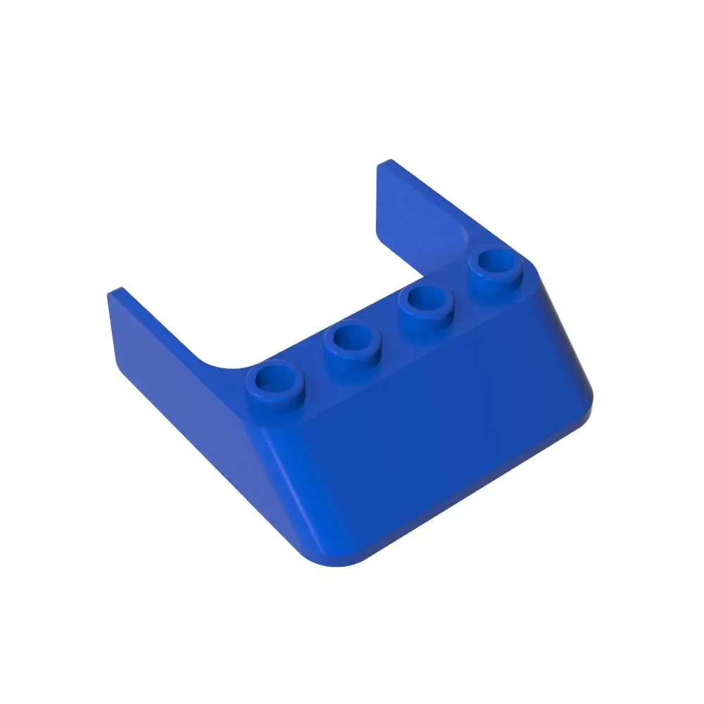 Gobricks 1PC 6238 フロントガラスレンガ 4 × 4 × 1 Windows 部品互換 MOC ビルディングブロック大人子供 DIY アクセサリーモデルおもちゃ