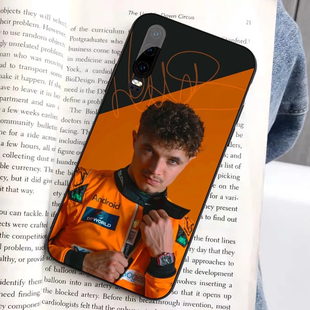 F1 Formula 1 L-Lando N-Norris Phone Case For Huawei Honor 10 lite 9 20 7A 9X 30 50 60 70 pro plus Soft Silicone Cover