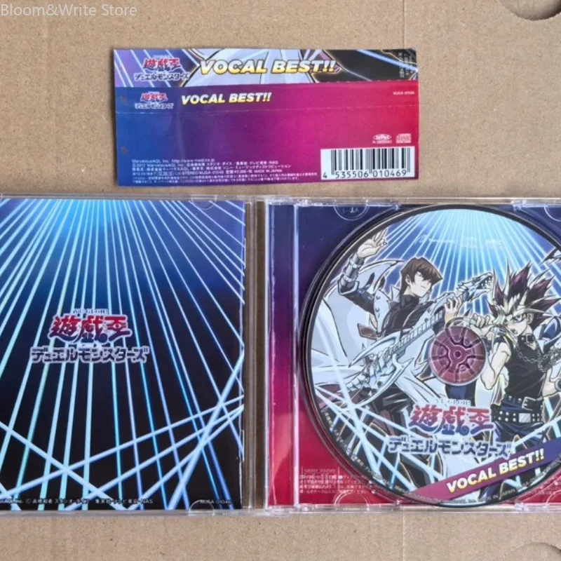 Classic Anime YU-GI-OH Aki Maeda Music CD DUEL VOCAL BEST Album Music Record Walkman Car Soundtracks Box Party Music Collection