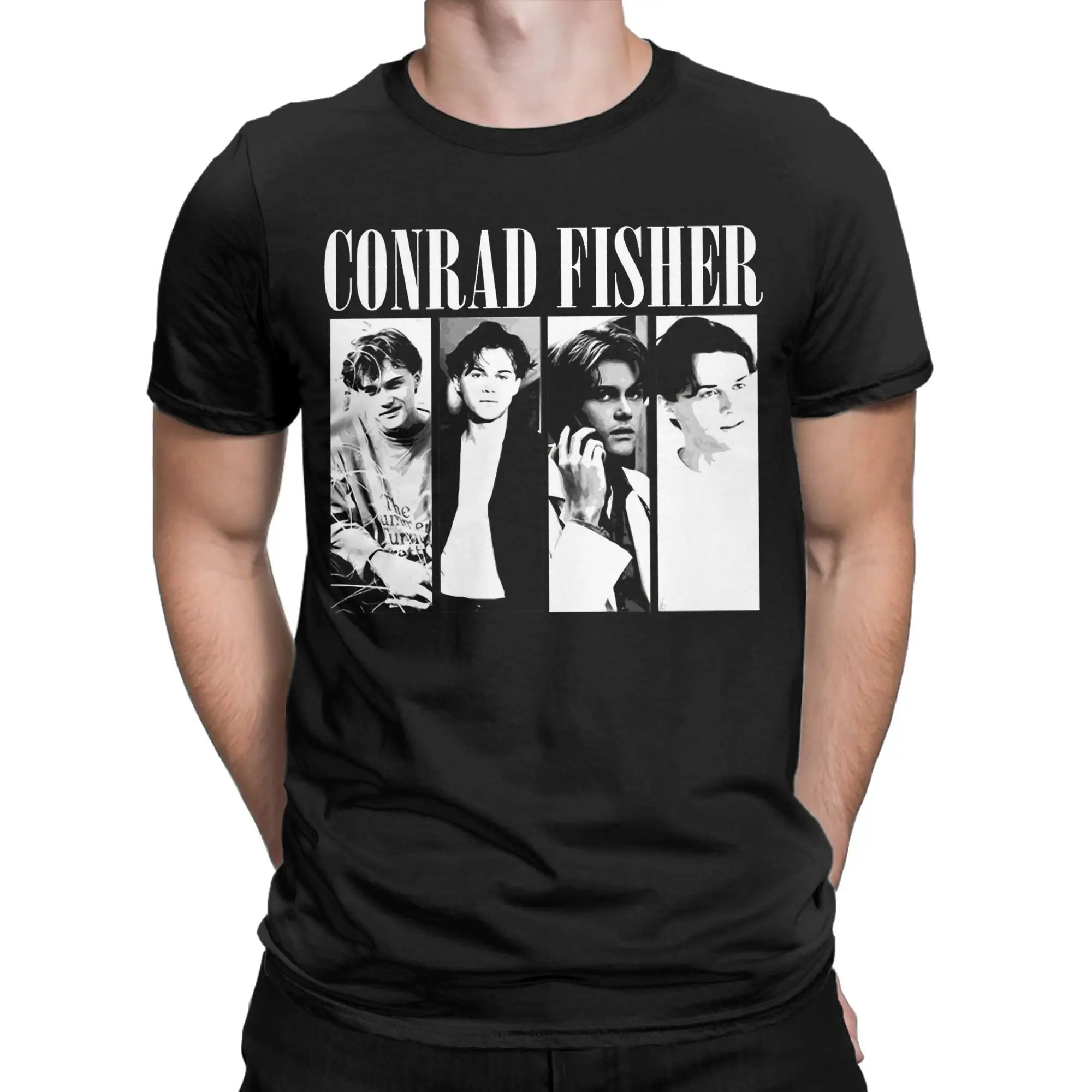 

Men T-Shirt Conrad Fisher Team Conrad Cousins Beach Funny Pure Cotton Tees Short Sleeve T Shirts Crew Neck Clothes Gift Idea