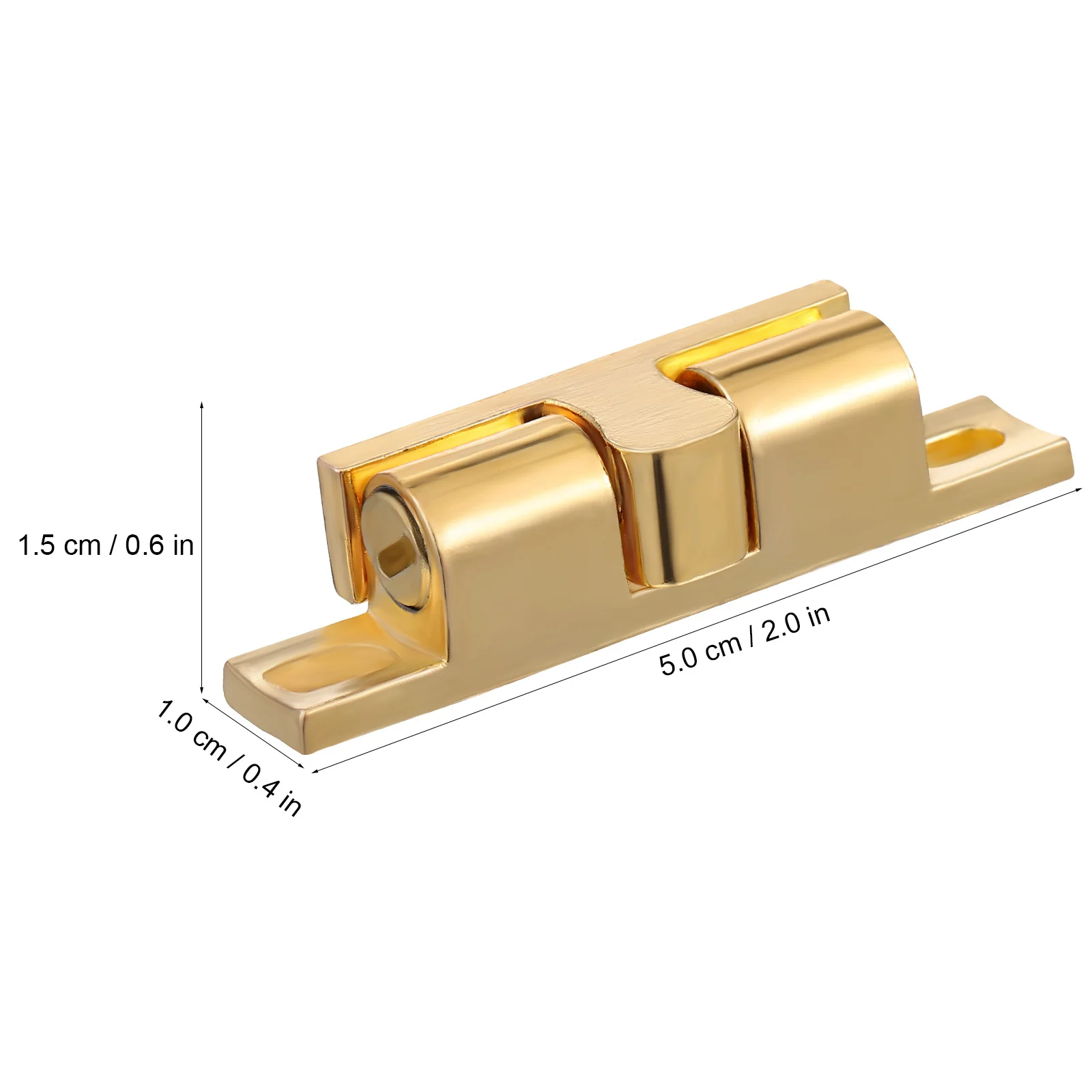 

12pcs Zinc Alloy Ball Catch Adjustable Cabinet Door Latch Metal niture Hardware Durable Easy Install For Drawer Cupboard