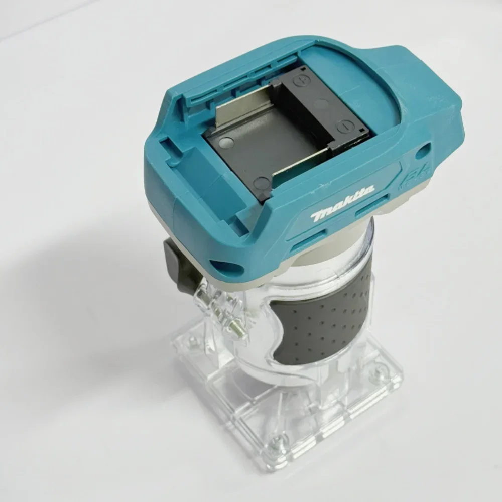 Original Makita DRT50 Akku-Trimmer, wiederaufladbare Trimmmaschine, bürstenloses Schlitzwerkzeug, Fräsen, Holzarbeiten, Graviermaschine