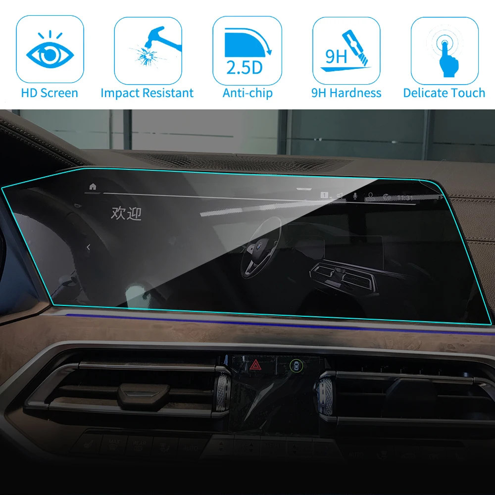 Car GPS Navigation Screen Protector for BMW E90 F15 F16 F25 F26 F48 F80 F82 F83 F87 G05 G07r G11 G12 X1 X2 X3 X4 X5 X6 X7