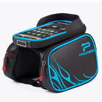 PROMEND Bicycle Front Beam Saddle Bag E36 Top Tube Rainproof Touch Screen Cell Phone Bag Mountain Bike Storage Bag