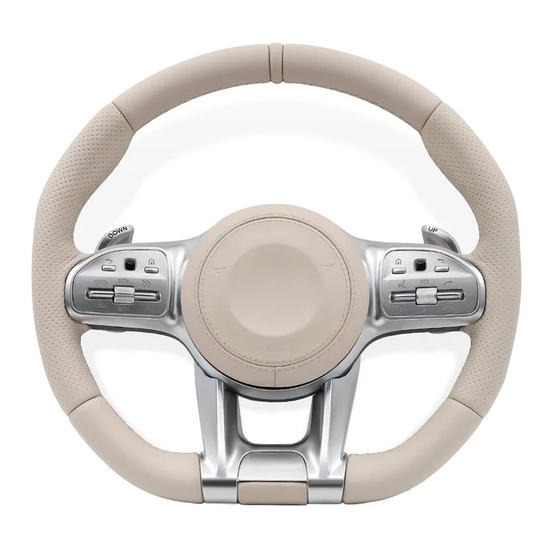 Car Steering Wheel for Mercedes Benz AMG W204 W205 W212 W221 W222 C43 E63s A/B/C/E/S/G/V Class cls glc gle gls gla cla glk slc