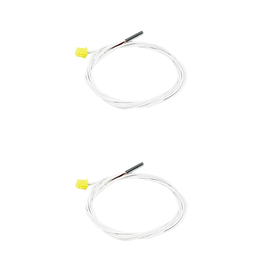 

2PCS Original FLSUN V400 Delta 3D Printer Thermistor Temperature Sensor Wire Parts White Line for Aluminum Block Extruder