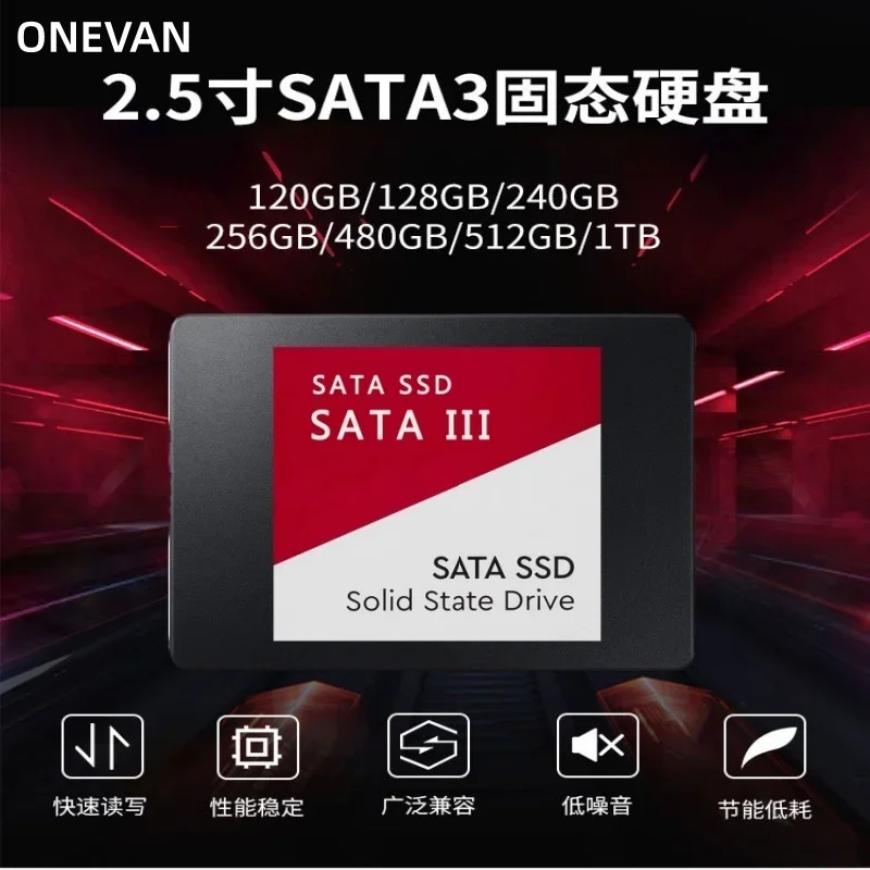 Original New SATA3 SSD 120GB 240GB 500GB Hdd 2.5-inch Hard Disk Disc Internal Solid State Drive for Laptop Desktop view 2