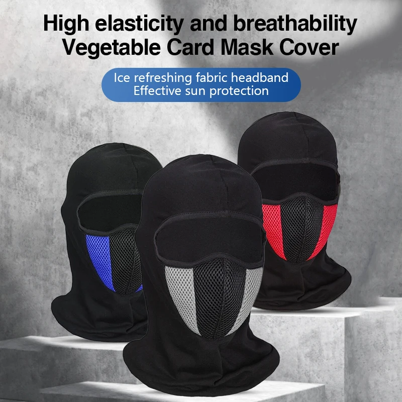 

Outdoor Sports, Cycling, Head Cover, Sun Protection Mask, Bicycle, Motorcycle, Wind And Dust Prevention Mask, Head Cover, Hat