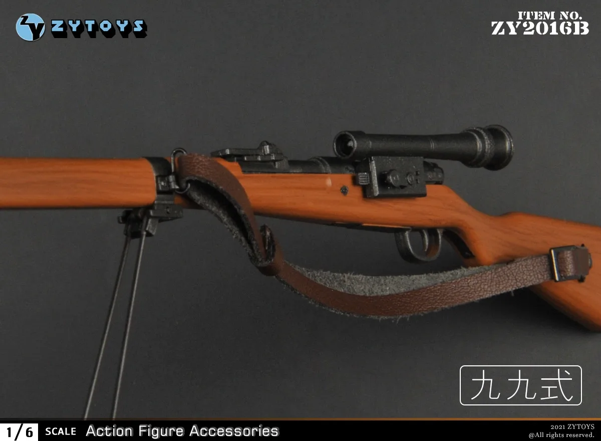 Zytoys zy2016 escala 1/6 tipo 99 rifle segunda guerra mundial modelo do exército japonês para figuras de ação de 12 polegadas acessórios tbl ph soldado brinquedos