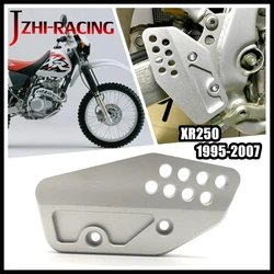 ホンダXr250用モーターサイクルアクセサリーCNCリアブレーキマスターシリンダー保護ガード,ホンダXrja xr250バイカー用1995-2007