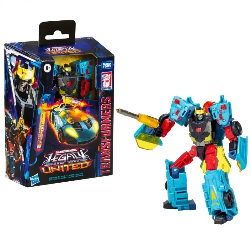 Auf Lager Takara Tomy Transformatoren Erbe United Cyber tronian Mystery Universum Hot Shot echte Modell Action figur Spielzeug Geschenk