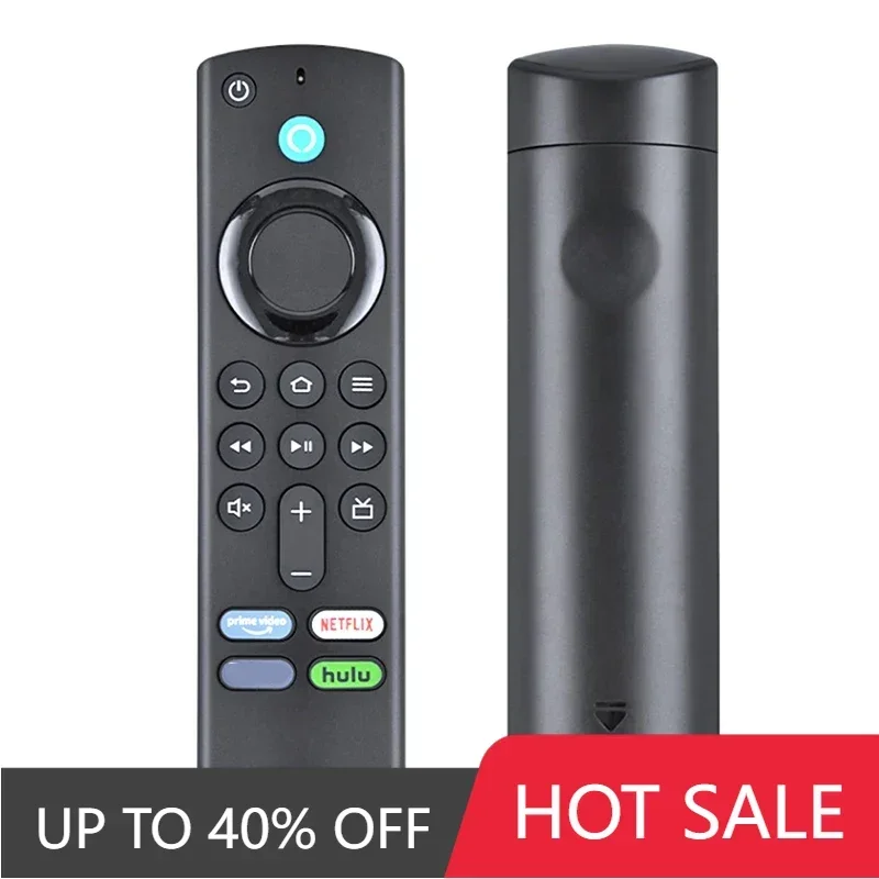 T�l�commande vocale pour Amazon Alexa Fire TV Stick, 3nd Isabel Fire TV Cube, Lite 4K Smart Home Contrmat�rielle, Nouveau
