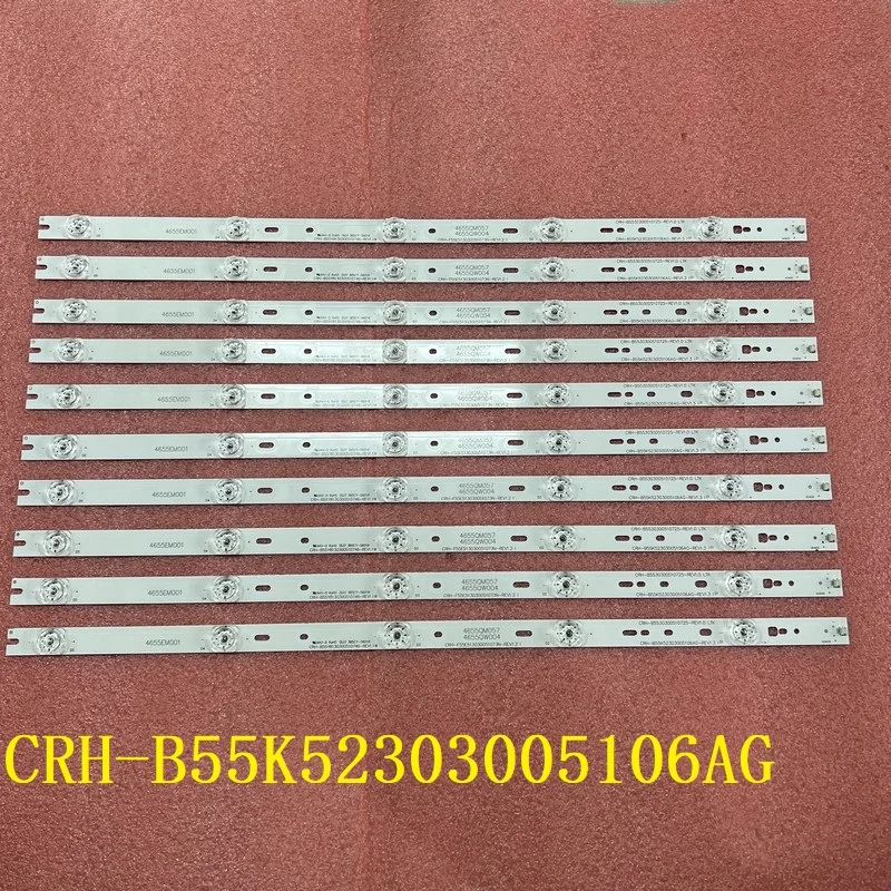 

LED Backlight strip For Thomson 55UGX3500 55UGX2501 LQ55AL88Y81 55U1 55H80U 55Q3 CRH-B55K52303005106AG CRH-B55Y8130300510746