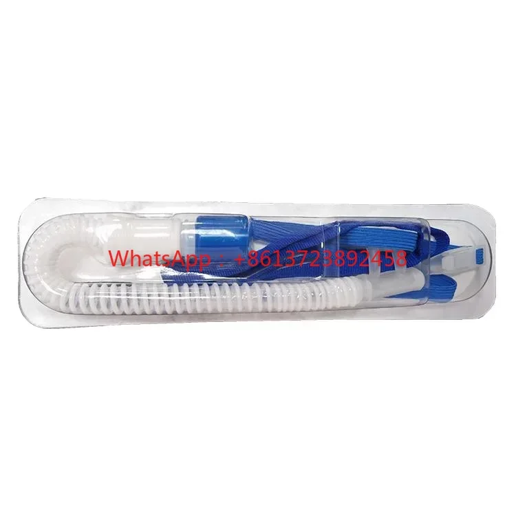 HFNC Accessories Tube Disposable Humidified Nasal Tube From China Breathing Circuit With Chamber