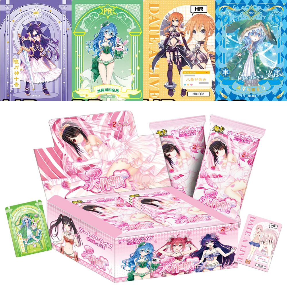 Wholesale Latest Date a Live Goddess Story Collection Cards Game Toys Christmas Birthday Gift Collection Card