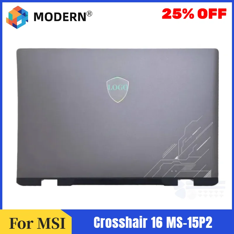 

New For MSI Crosshair 16 MS-15P2 Laptop LCD Back Cover Top Lid Rear