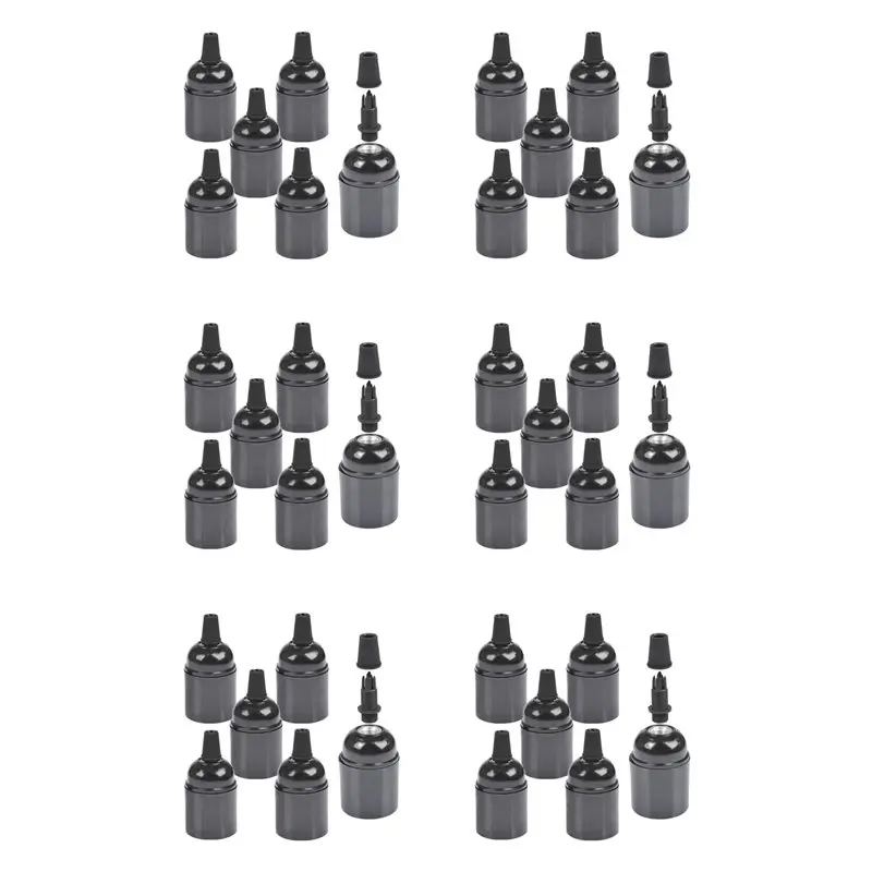 【FITTING】36-Pack Bakelite Lamp Holder E26/ E27 Light Socket Vintage Bulb Socket ES Screw Lampholder For Ceiling/Pendent/Floor