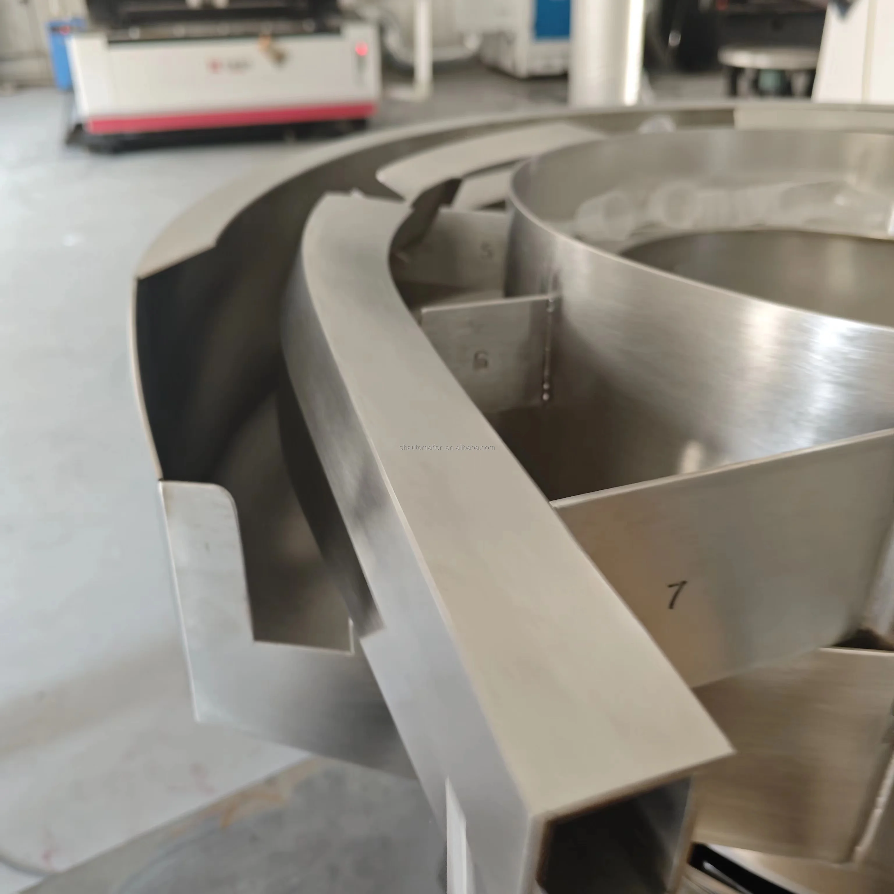 Automatic Product Line Machine Transport Assembly Machine Vibration Bowl Feeder For Spoon Cup