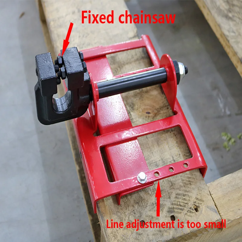 Newest hot Mini Chainsaw Mill Lumber Cutting Guide Bar Saw Wood Timber Chainsaw Attachment Cut Guide Milling Cutter for Builders