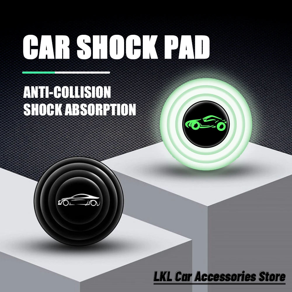 Car Decorations Accessories Auto Anti-Collision Silicone Pad Shock Absorption Buffer Soundproof Silent Door Closing Cushion