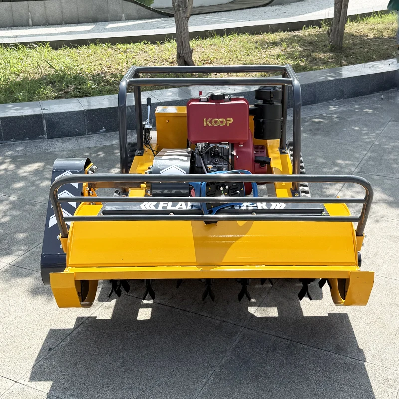 Customized CE Certified Flail Lawn Mower - Easy Start 800-1200mm Cutting Width Hydraulic Lifting Brush Cutter