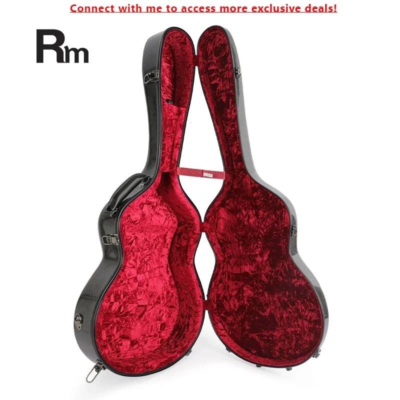 

Carbon-RC BK Rm Rainbow Music Wholesale Price 40 Inch Acoustic 39 Inch Classical Guitar Carbon Fiber Case Instrument Case & Bags