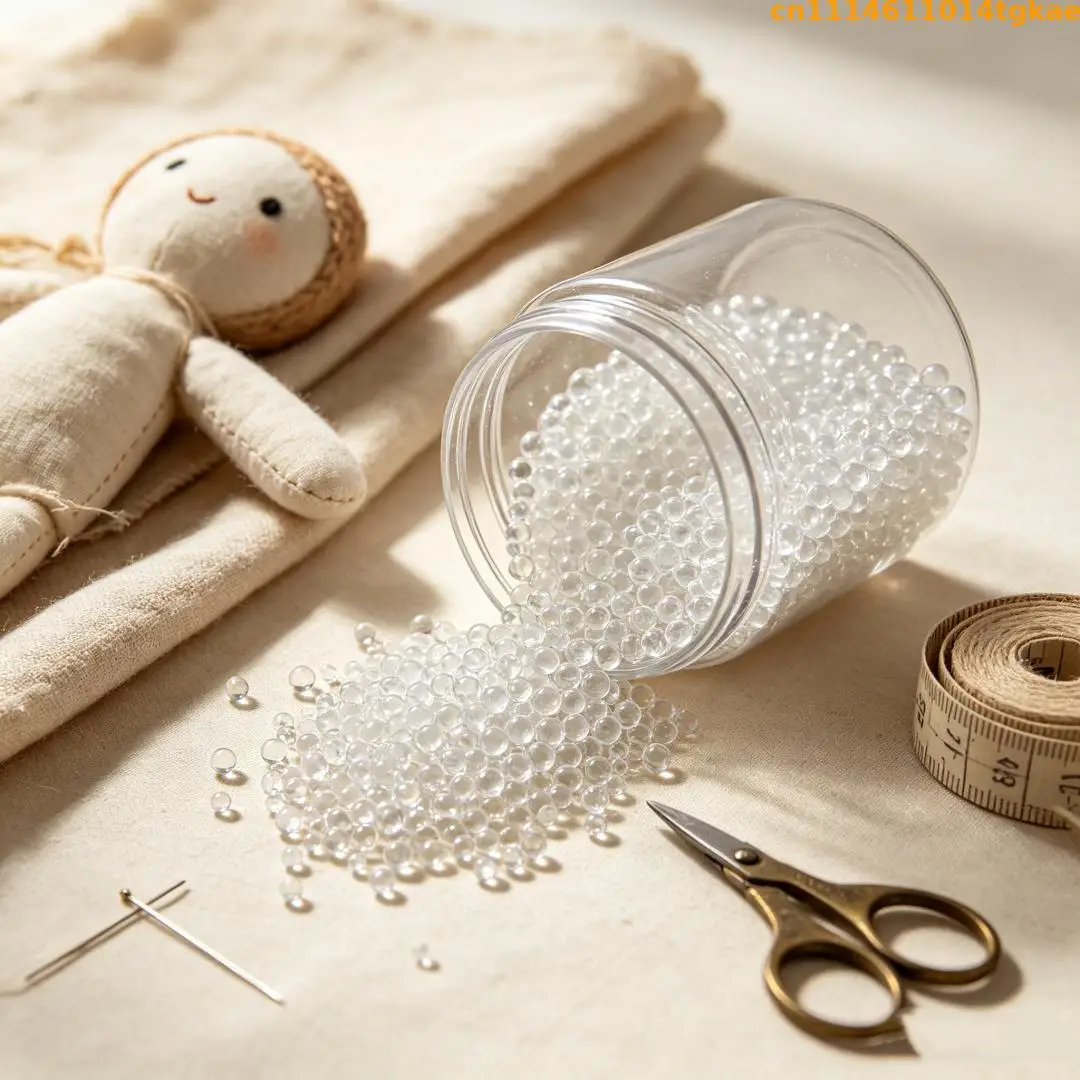 Sewing DIY Craft Filling Particles, Handmade Supplies for Weighted Doll Pillow Terrarium Decor Sewing Accessories - view 2