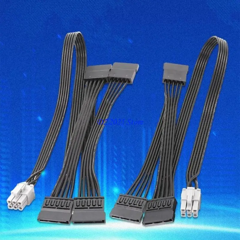 Q6RC voor LeadEx Modulaire 15PIN Cable PCIe Graphics Card voedingskabel