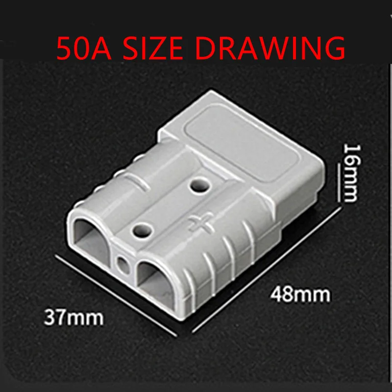 2/5/20 قطعة 50A 600 فولت رافعة شوكية موصل التوصيل تيار مستمر الطاقة الشمسية قافلة دراجة نارية المقبس بطارية محول الشحن الملحقات