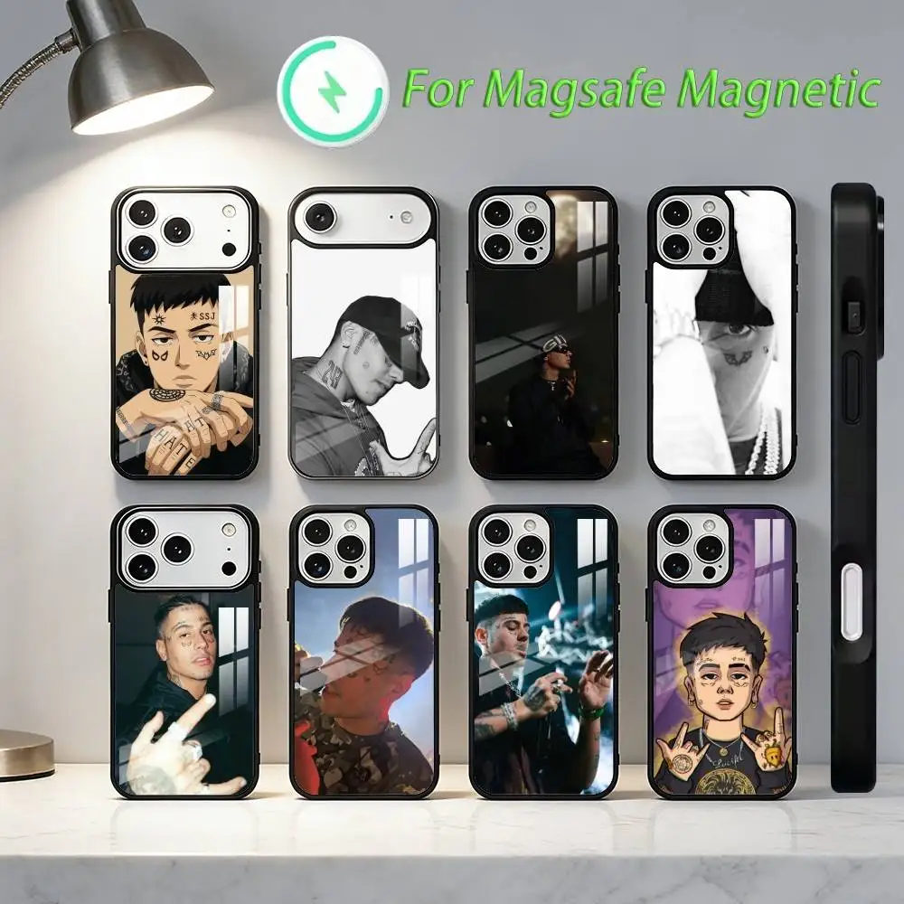 

Duki C-Cool R-Rapper Phone Case For iPhone17,16,15,14,13,12,11,Plus,Pro,Max For Magsafe Wireless Charging cover