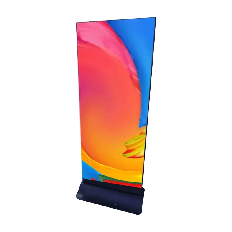 P2.5 640x1920mm Portable Poster Advertising electronic Stand LED screen mirror LED display