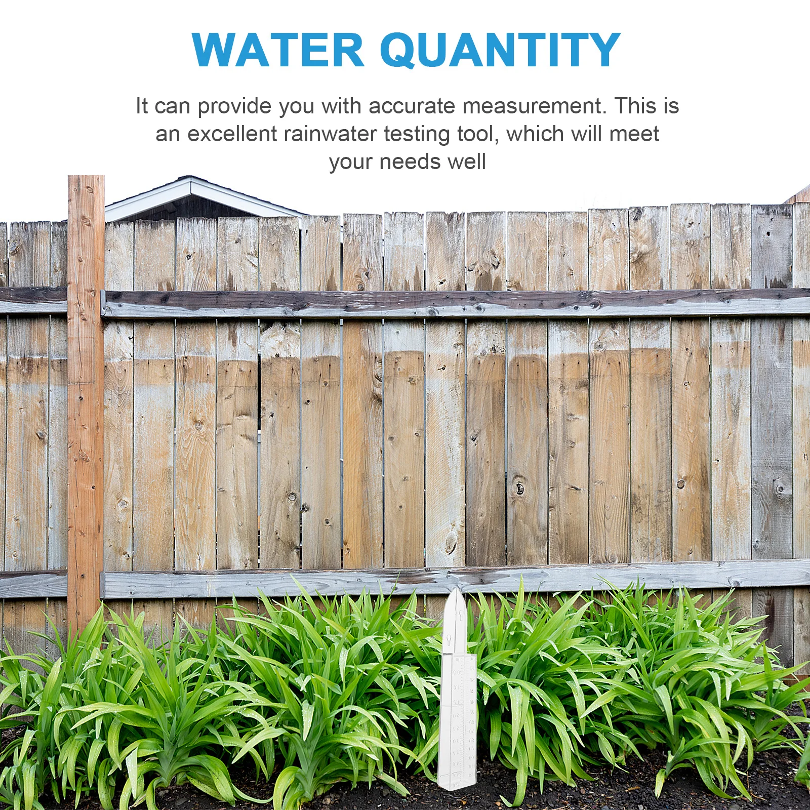 

1Pcs Plastic Rain Gauge Cup Excellent Craft Details Time Interval Precipitation Measurement Rain Gauge Plastic Measuring Cup