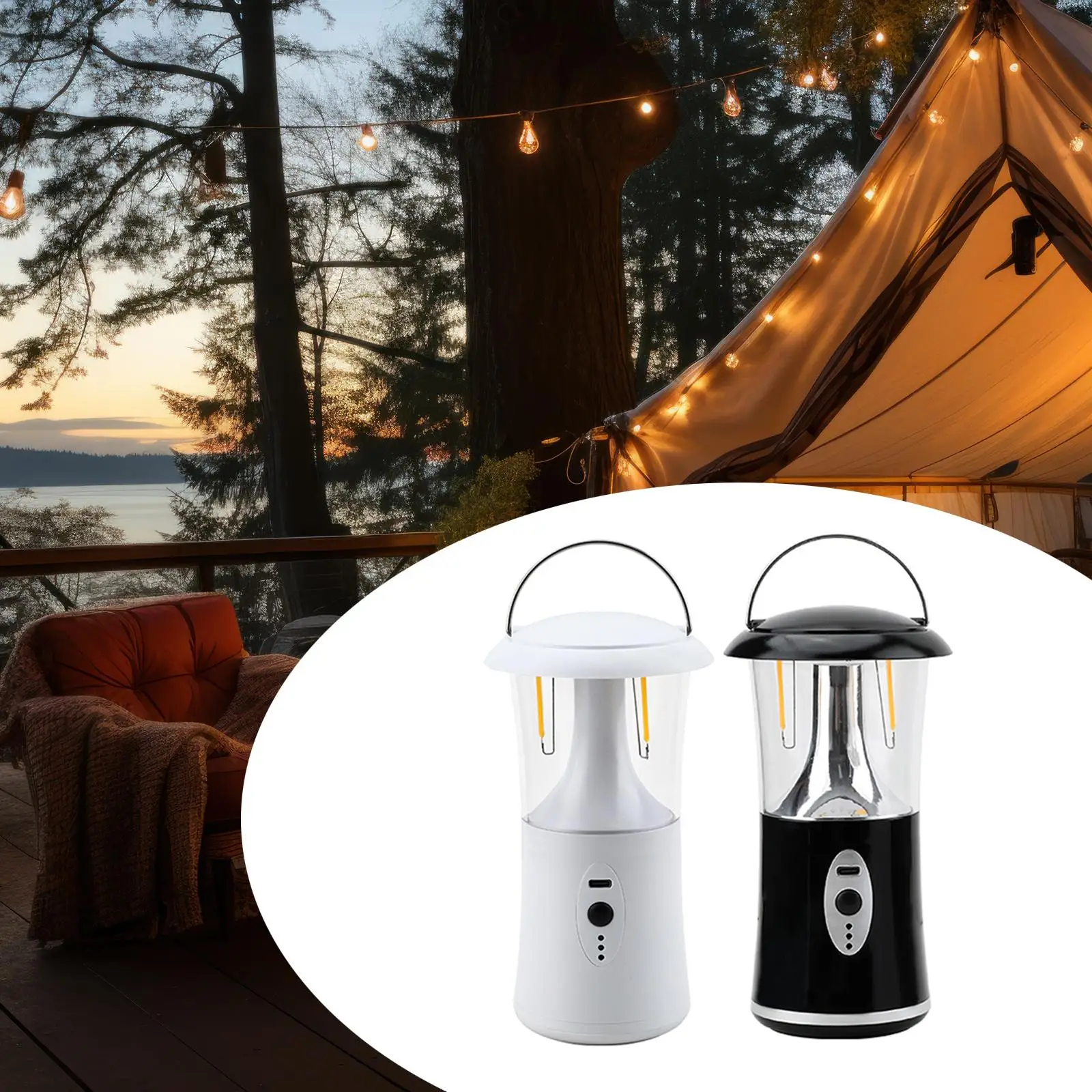 Outdoor Camping Lantaarn Lichtgewicht Draagbare Tent Licht voor Wandelen Familiebijeenkomsten Nood Tuin Outdoor Avonturen