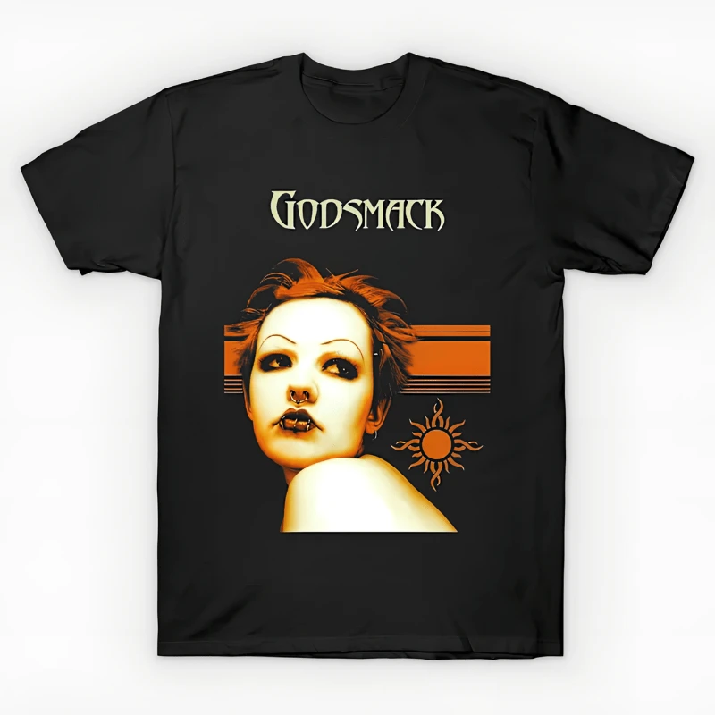 Camiseta de banda de Rock Retro American Godsmack para hombre, novedad de verano, moda Retro, ropa de calle para hombre y mujer