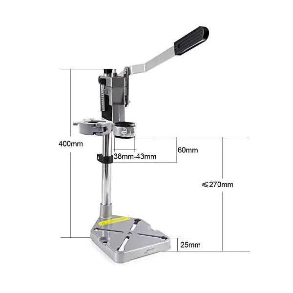 Drill Press Stand For Hand Electric Drill Adjustable Universal Bench Clamp Drill Press Workstation Stand Workbench Repair Tool