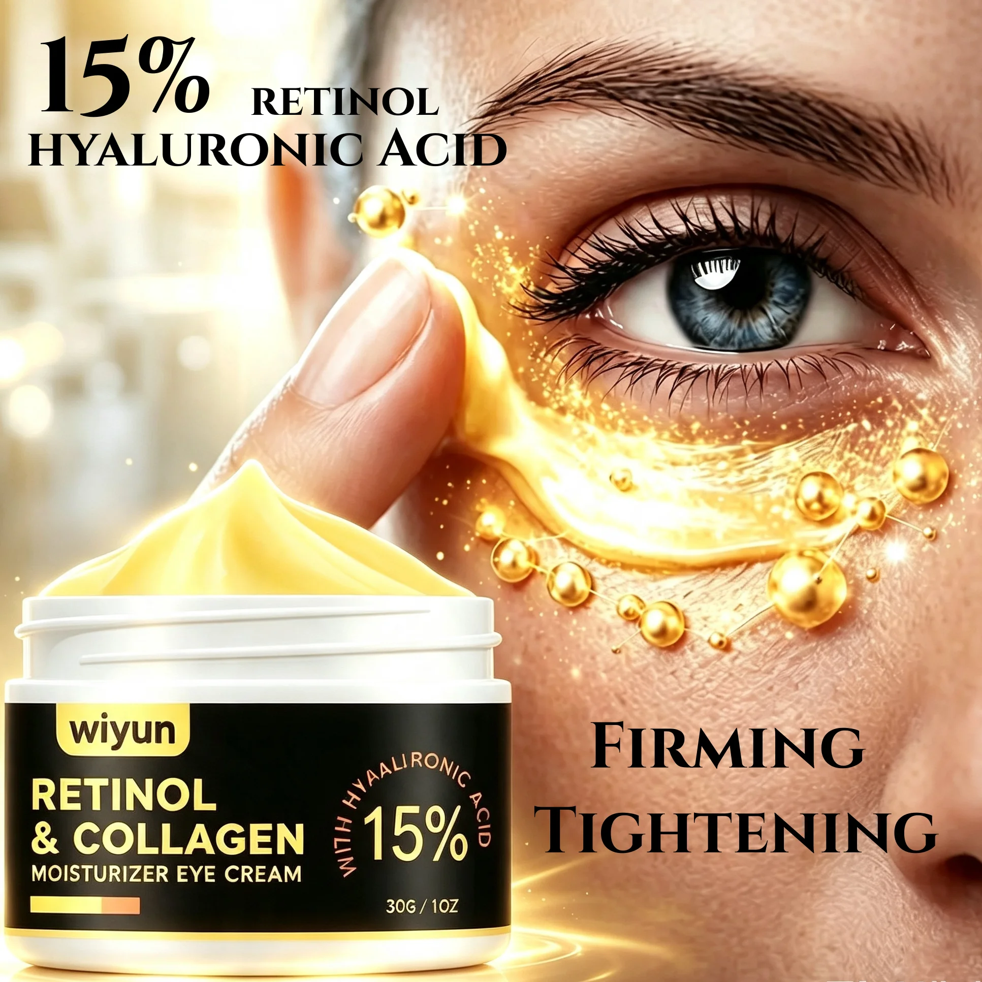 Instant Firming&Lifting Day And Night Eye Cream,With Retinol,Collagen,10X Lift Firming Drooping Skin,Visibly Minimizing Wrinkles&Fine Lines,FastAbsorbing,Helping to Improve Dark Circles, Smoothing,Hydrating Formula