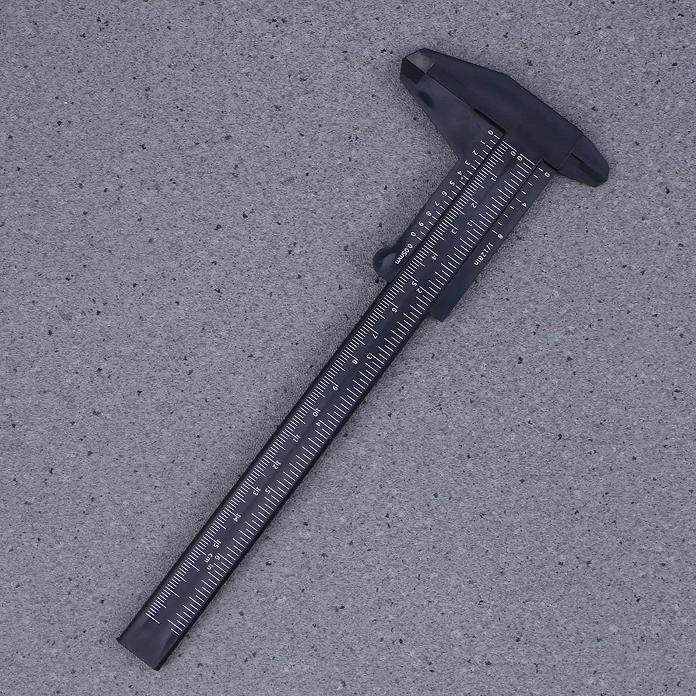 

8pcs Plastic Mini Vernier Caliper 8Cm Metric Lightweight Measuring Tool For Step Depth Two Way Gauge Portable Calibration Ruler