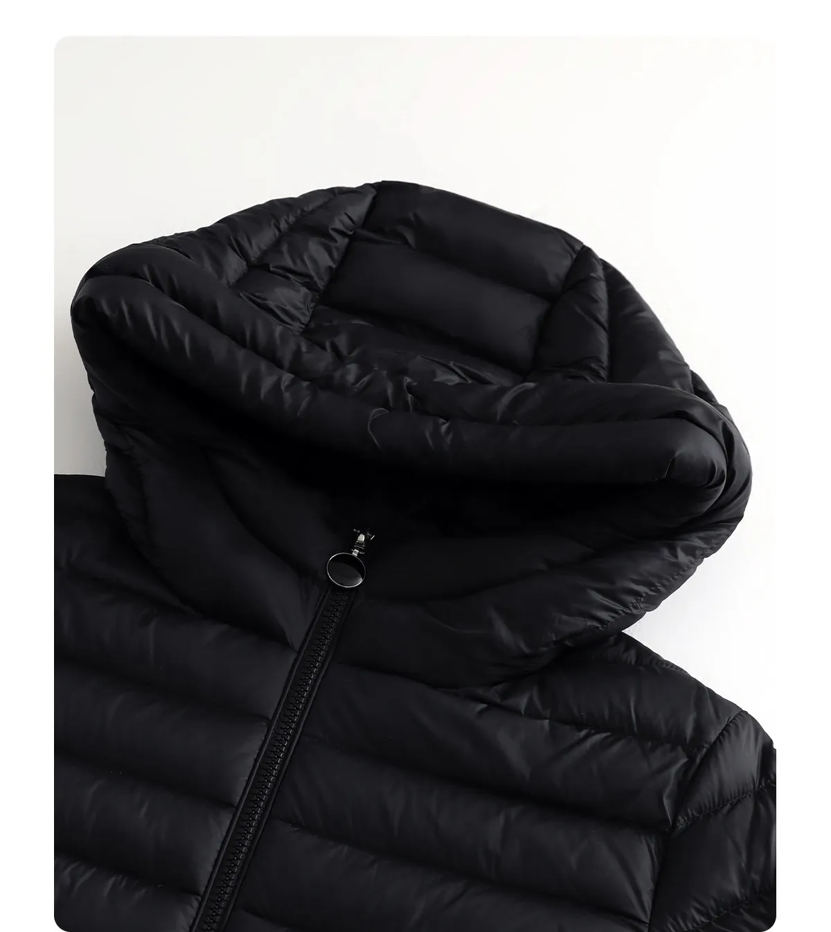 CHIC VEN Women's Down Coats Solid Hooded Female 90 White Down Jacket Slim Lightweight Warm Casual Overcoat Autumn Winter 2026
