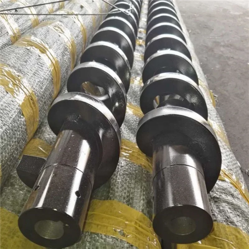 resistance spiral shaft  screw conveyor and accessories