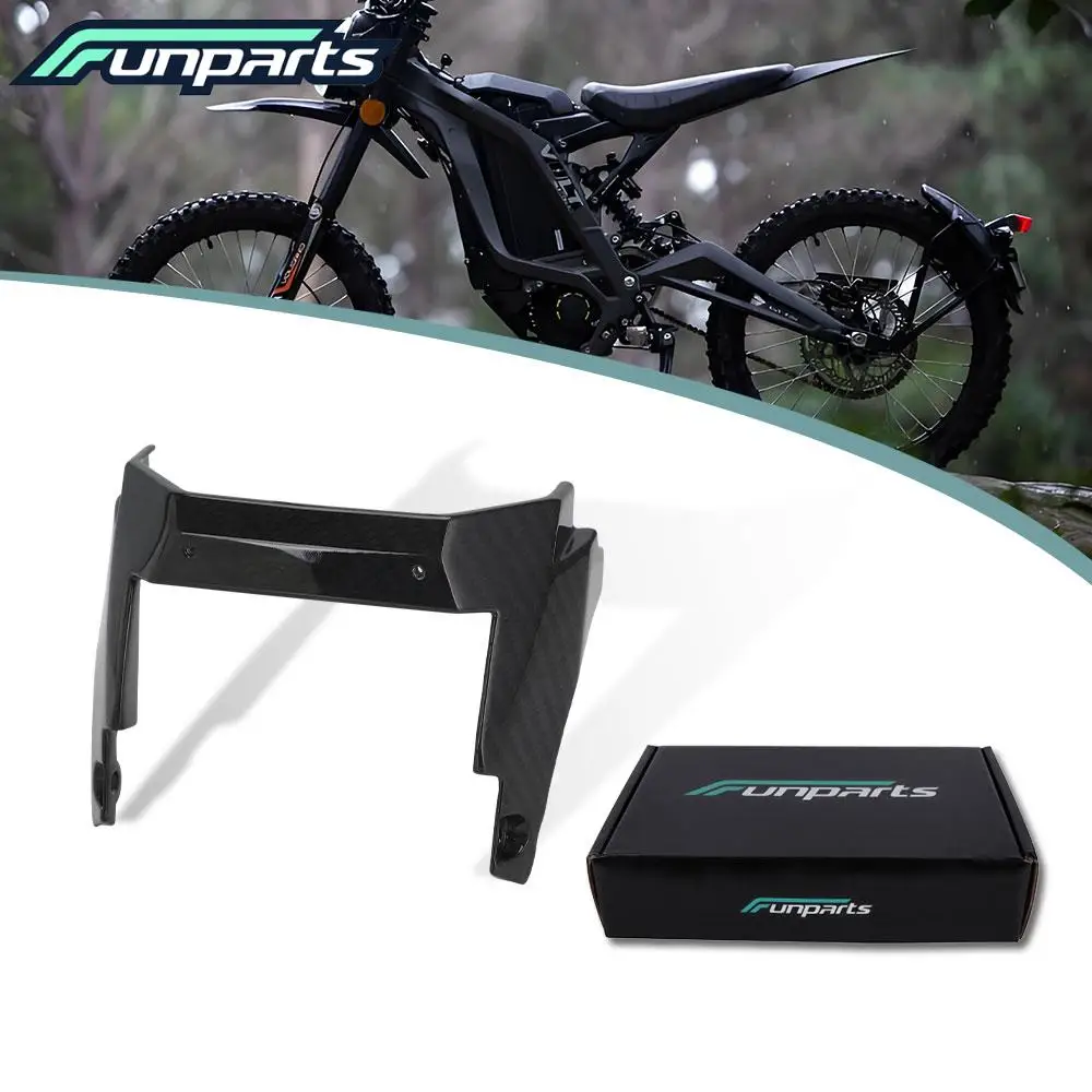 

Funparts motorcycle Carbon Fiber Spare Parts Controller Shield Guard Cover For Surron S X Lightbee Light Bee S X