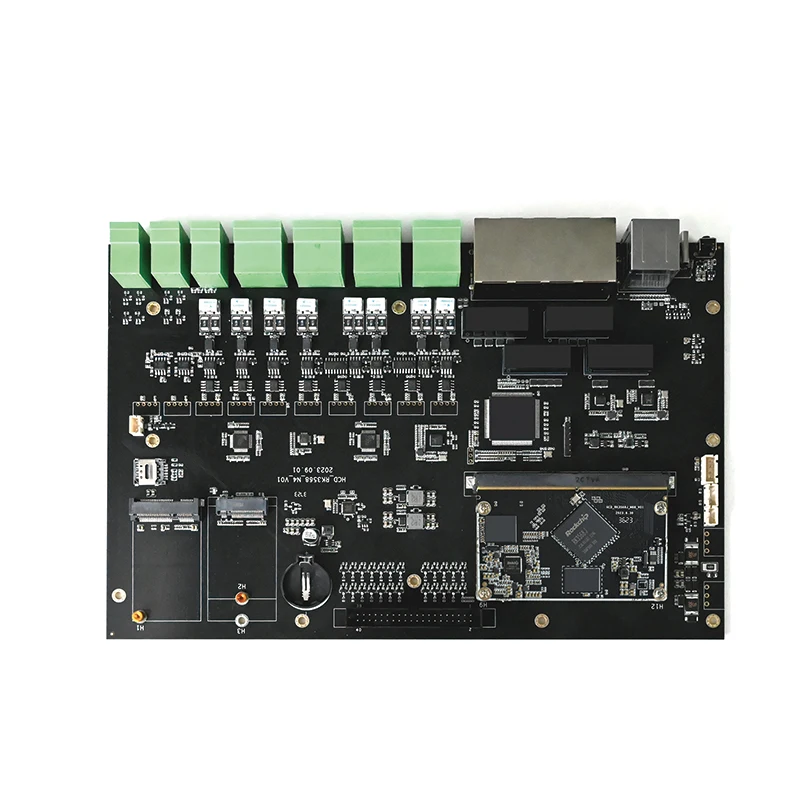 Rush ARM SBC Environmental Industry Linux System High-Speed Features Two CAN Eight RJ45 LAN Six RS485 Four RS232 4G/5G LTE