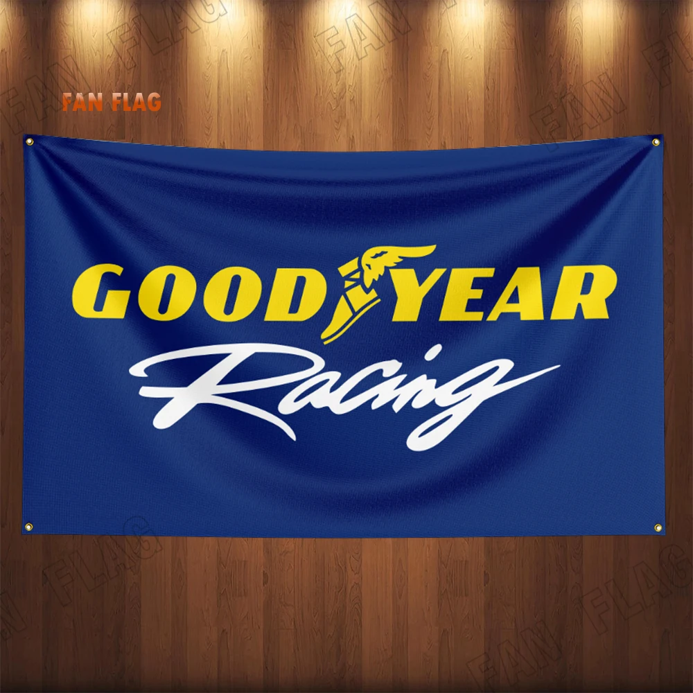 3x5Ft Goodyears Auto Parts Flag Car Truck Motor Parts Accessories Banner Garage Outdoor Decoration Tapestry Poster