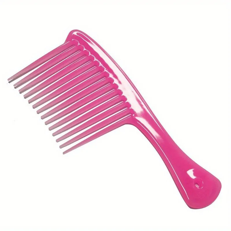 Large Wide-Tooth Detangling Hair Comb - Professional Hairdressing Styling Brush Tool for Easy Hair Management