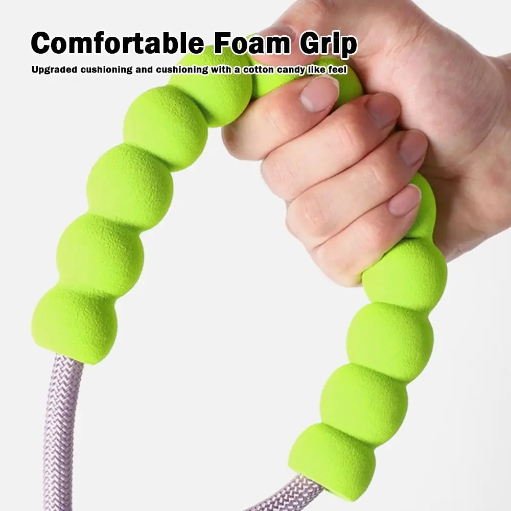 Adjustable Cross Body Dog Leash Hands-Free Leash High Density Nylon Rop Wearable Dog Leash Cloud Foam Handle Jogging Training