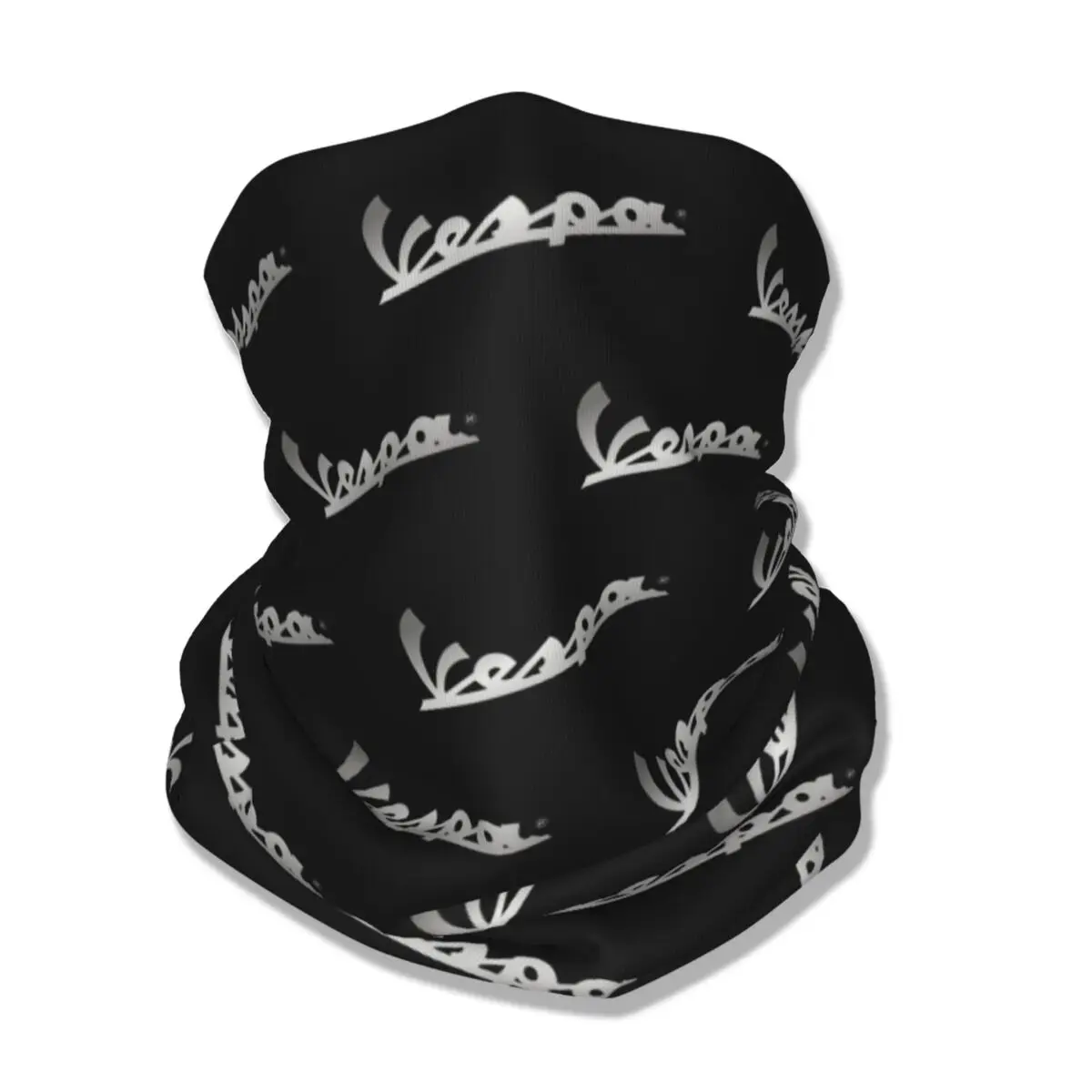 Italy Vespas Motorcycle Bandana Neck Gaiter Printed Motor Balaclavas Face Scarf Headwear Hiking for Men Women Adult Windproof