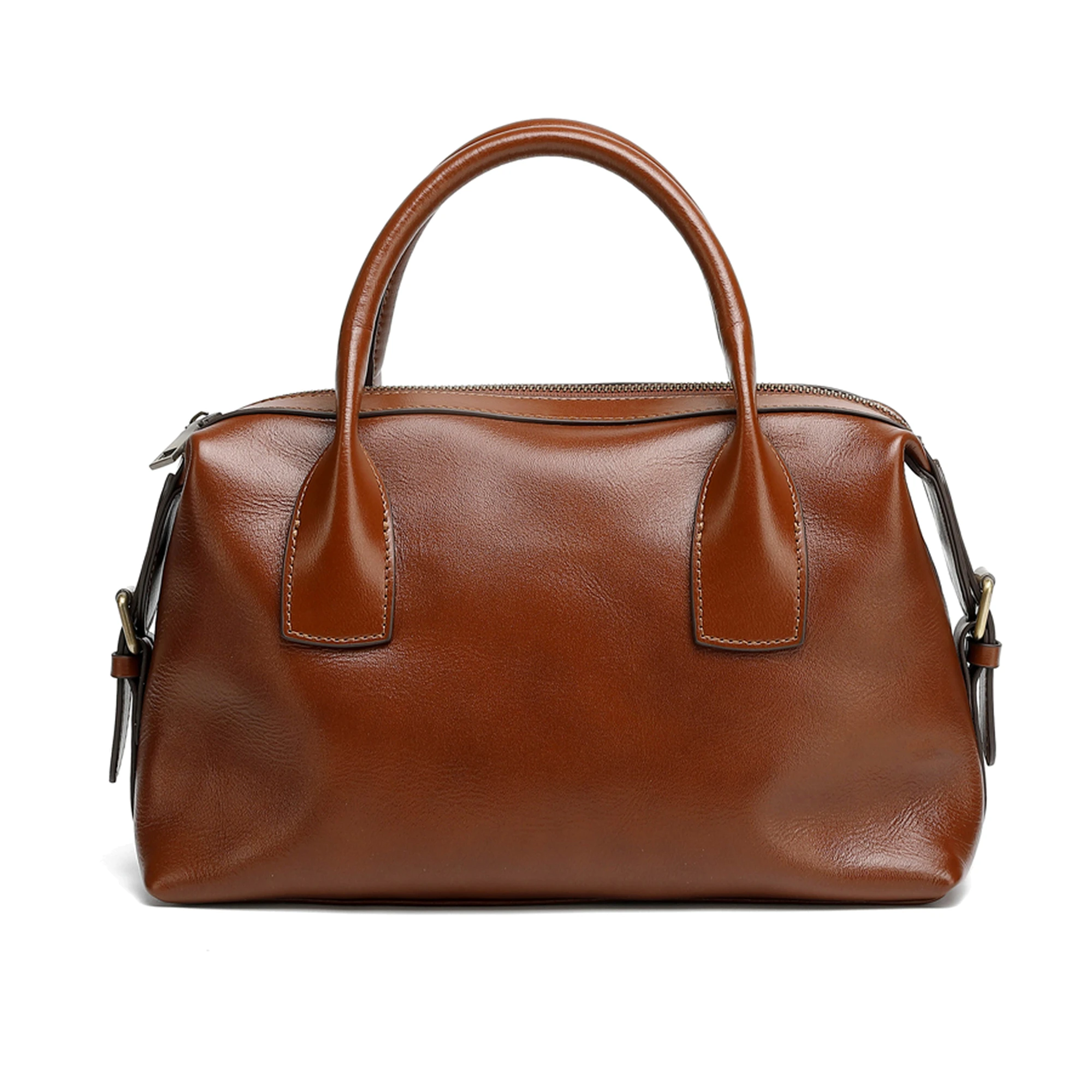 Кожаная сумка-саквояж для женщ – обзор и цена Structured Handbag Top Handle