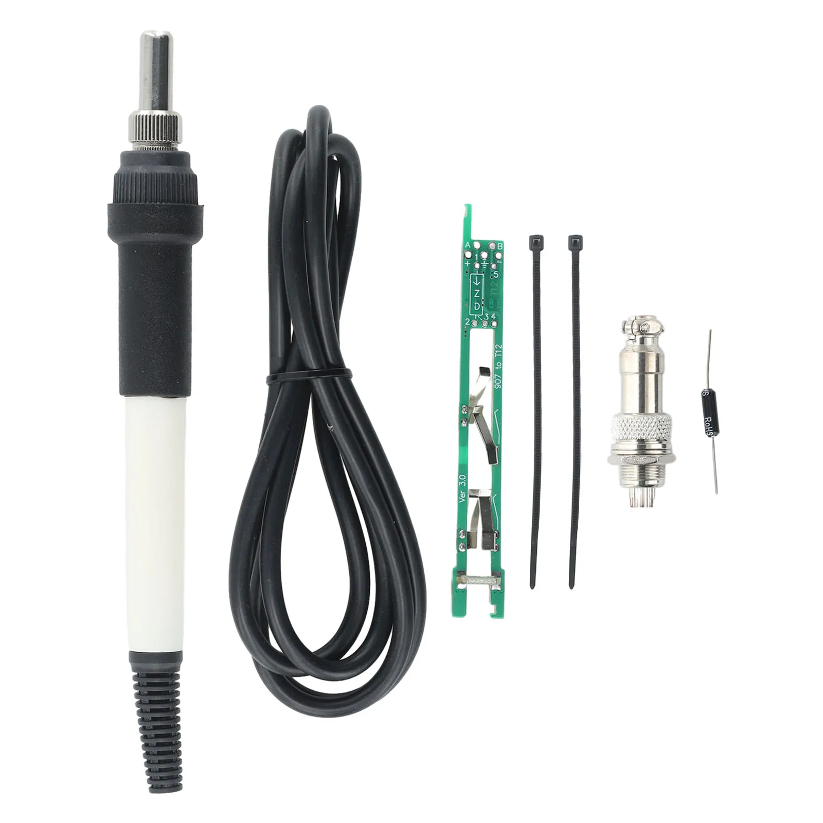 Imagem -04 - Kit de Punho Durável para Processamento de Metais Ferro de Solda Fácil de Instalar Fácil de Usar Novos Componentes 907 Turn T12