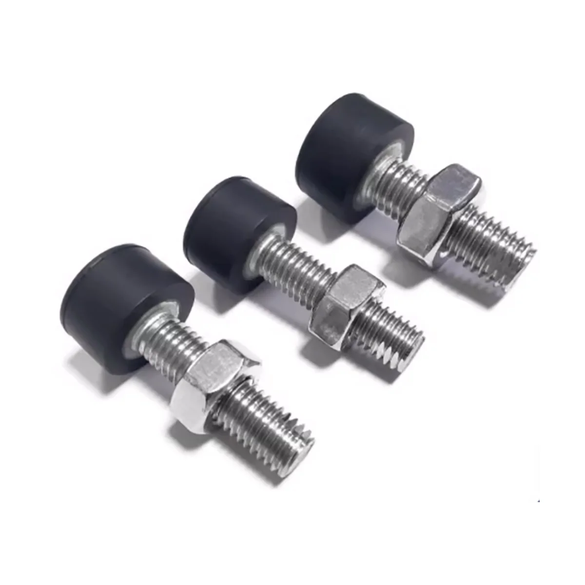 Rubber Head Low Elasticity Stop Buffer Stainless Steel Bolt M3 M4 M5 M6 M8 M10
