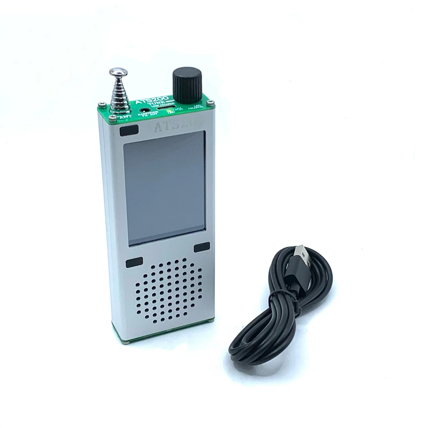 Receptor de Radio airband de banda de aviación ATS200 FM SI4732 ESP32 Bluetooth 2,4 pulgadas pantalla táctil modulación de amplitud de frecuencia